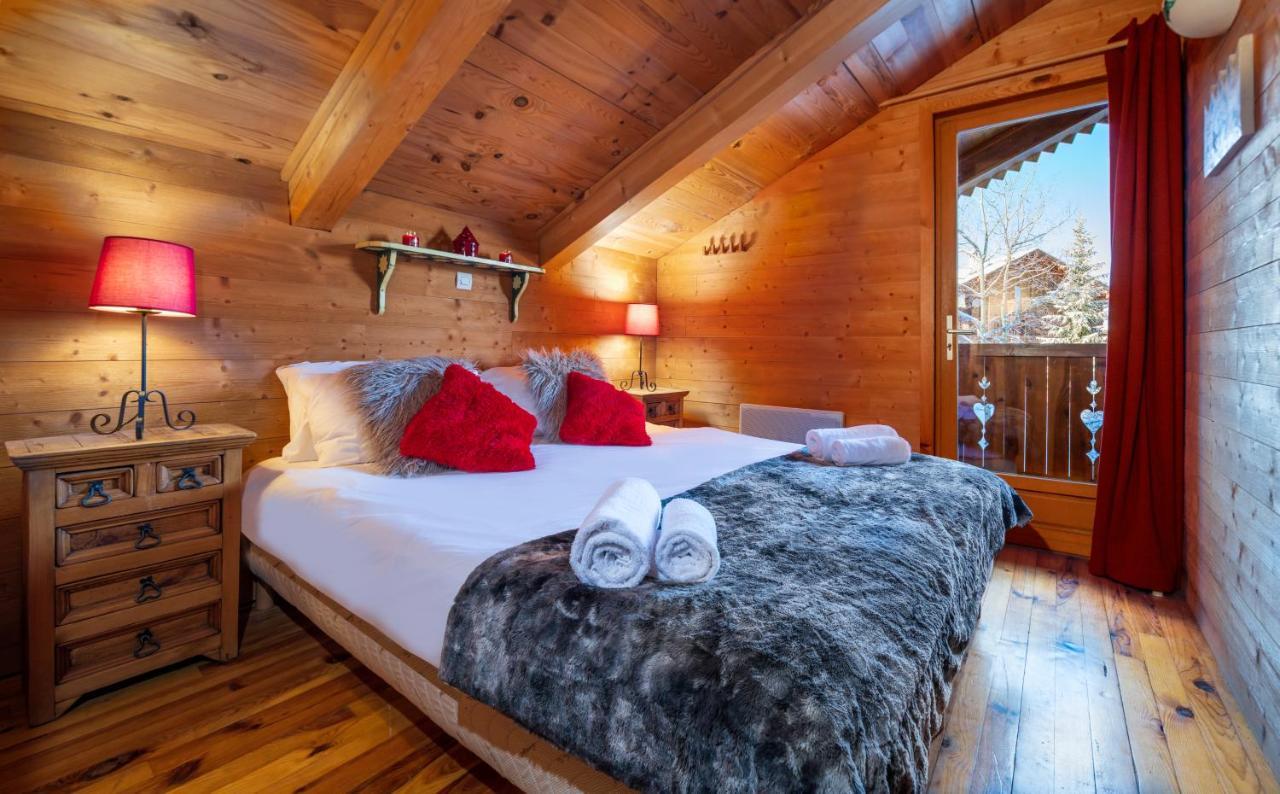 Chalet Cote Coeur, La Tania, With Outdoor Hot Tub And 7 Ensuite Rooms Kültér fotó